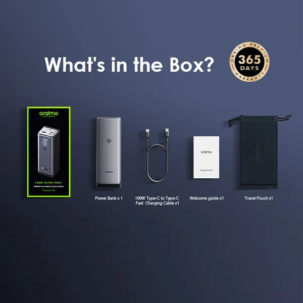 Power Bank Oraimo PowerJet 130 | OPB-727SQ--27600mAh 12W