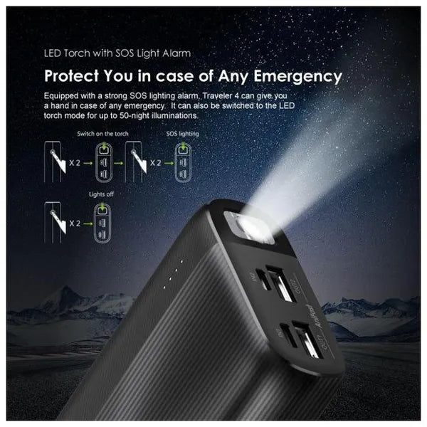 Power Bank Oraimo Traveler 4 --20000mAh 12W