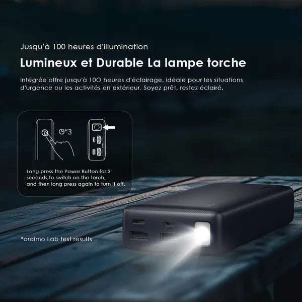 Power Bank Oraimo Traveler 12--20000mAh 12W