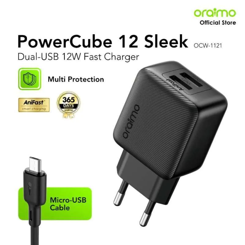 Chargeur Oraimo CANNON 3 mini