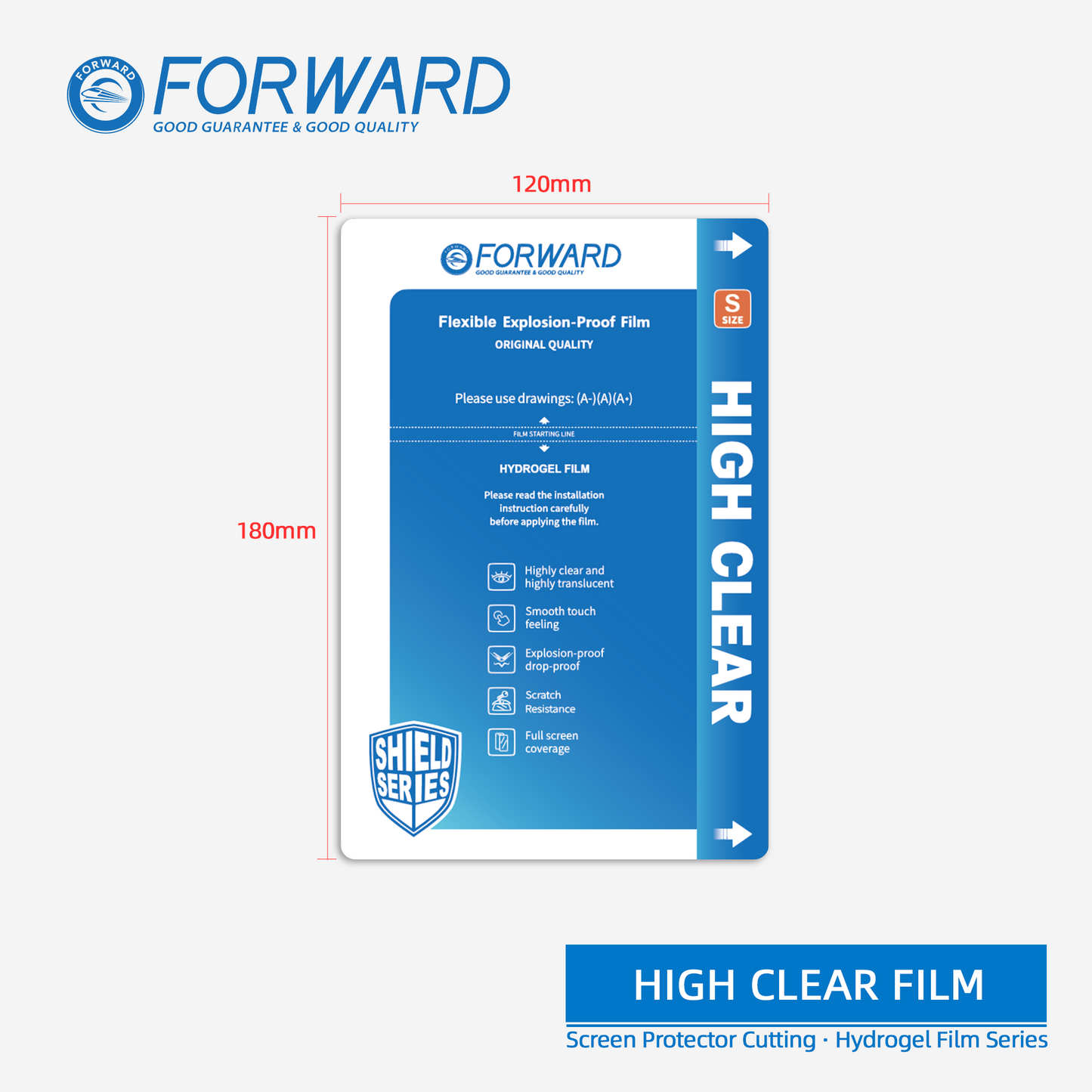 Film hydrogel haute transparence FW-SD06