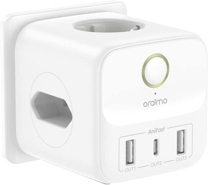 Boitier Multiprise Oraimo RobustorCube 20 OWS-E341